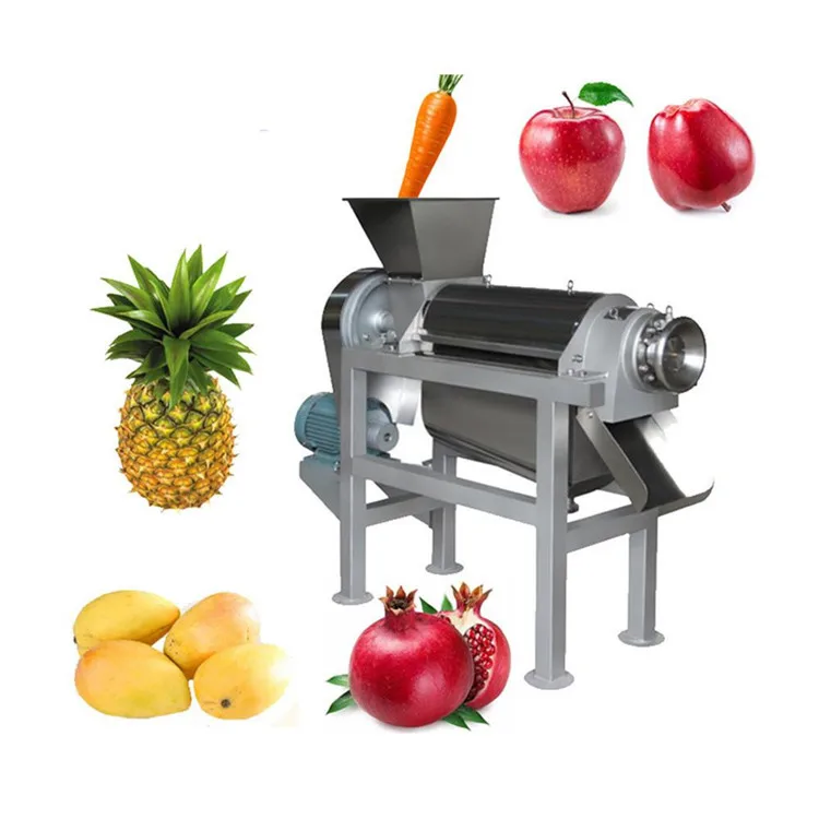 Screw Juice Extractor / Juicer / Fruit Juice Production Line/lemon apple banana juicer machine