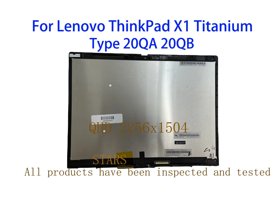 ThinkPad X1 Titanium i7-1160G7 液晶ジャンク 13.5inch For Lenovo ThinkPad X1 Titanium Type 20QA 20QB LCD