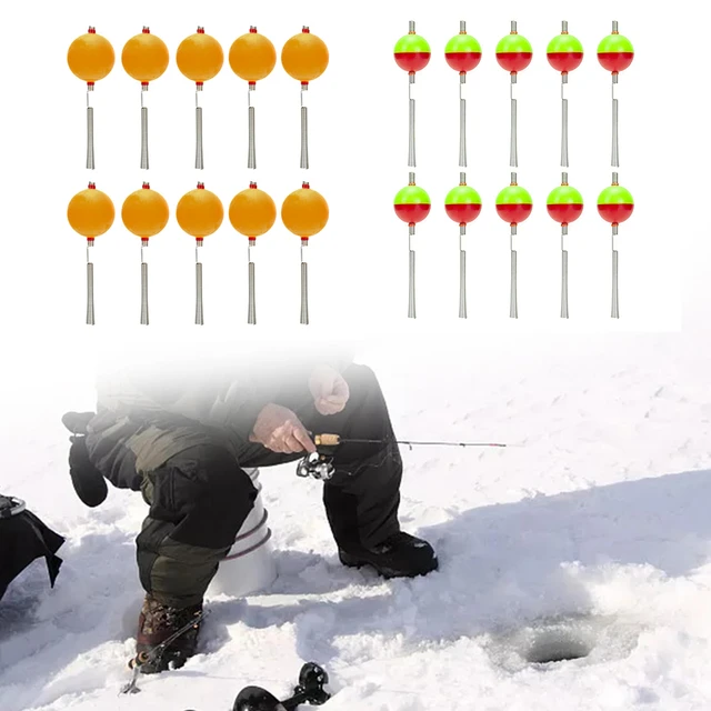 Ice Fishing Rod Tip Up 10pcs/Lot Spring Ball Tips Easy To Use For Winter  Outdoor Sport Fishing Pole Tip Fishing Pole Pesca Tools - AliExpress