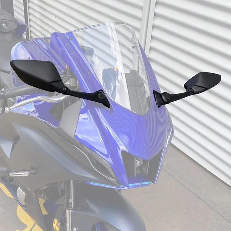 E9 MARK 오토바이 백미러 야마하 YZF R7 2022-2024 오토바이 좌우 백미러 반전형