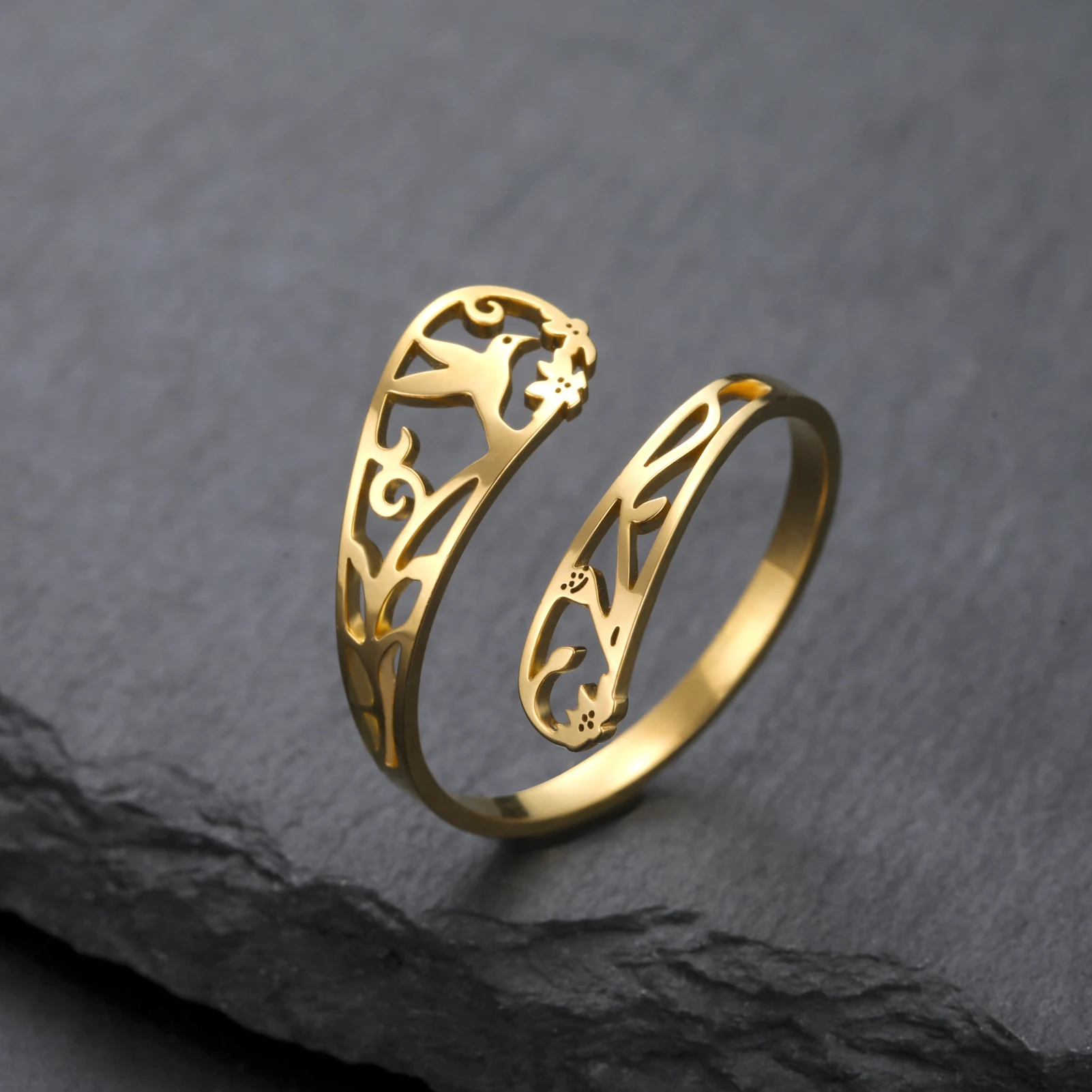 5 Pièces Bague de Changement de Couleur et d’Humeur, Bijoux de Mode pour Hommes et Femmes, Vie Quotidienne, Fête, Anniversaire, Voyage