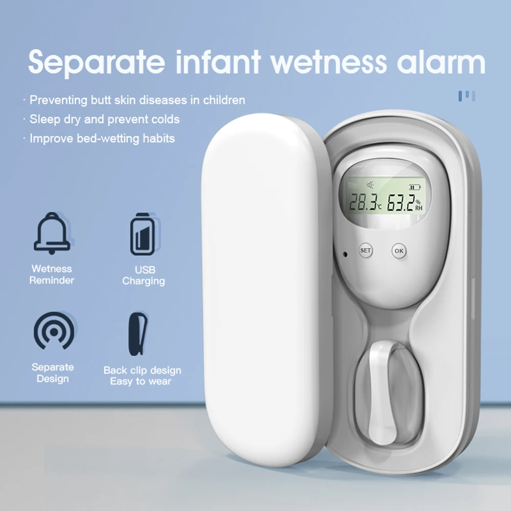 Wireless Bedwetting Alarm for Kids with Vibration