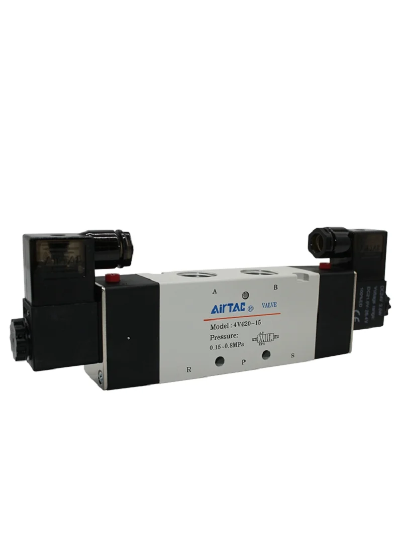 

Электромагнитный клапан серии 4V400 (5/2 way 5/3 way) 4V420-15