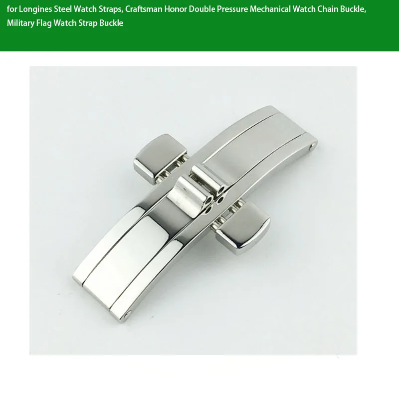 Per Cinturini Per Orologi In Acciaio Longines, Fibbia Per Catena Per Orologi Meccanici A Doppia Pressione Artigiano Honor, Fibbia Per Cinturino Per Or
