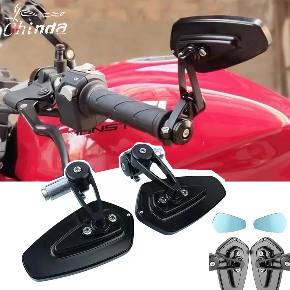 Specchietto Moto Conversione Specchietto Manubrio Cnc Per Benelli 502C 502 C 502C 502 C 2019-2023