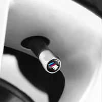 4Pcs Tire Valve Caps Wheel Air Stem Dust Cover decorate Accessoreis For BMW M E46 E90 F10 F30 G20 G30 X3 X5 X6 E60 E39 M3 M4 M5 5