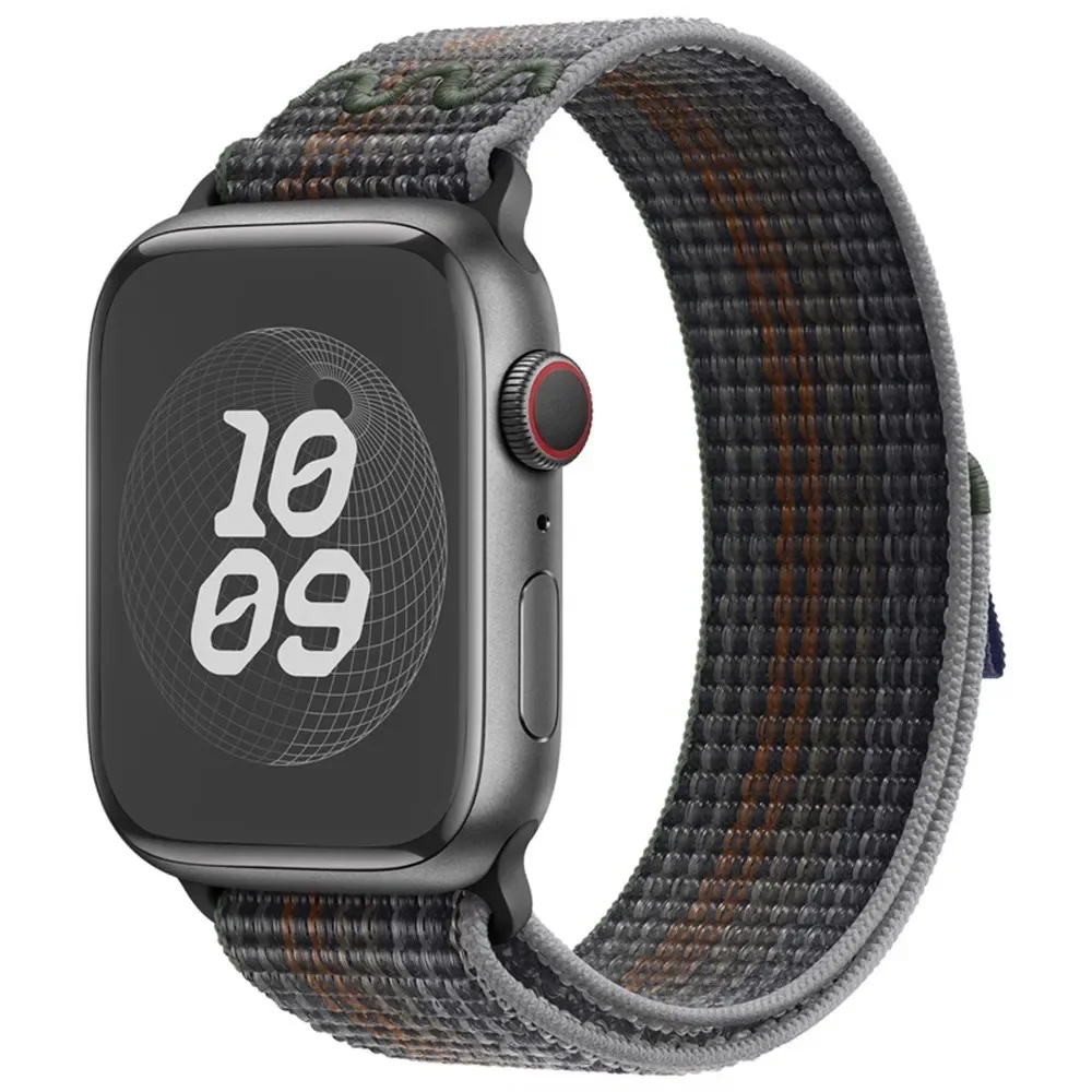 Premium Nylon Loop Strap for Apple Watch - Breathable and Stylish Bracelet Band