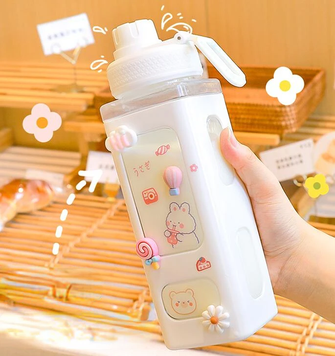 Buy Wholesale China Hot Sale Double Drink Cup Children's Cute Straw Cup Kids  Plastic Drink Water Bottle & Kids Water Bottle at USD 2.5