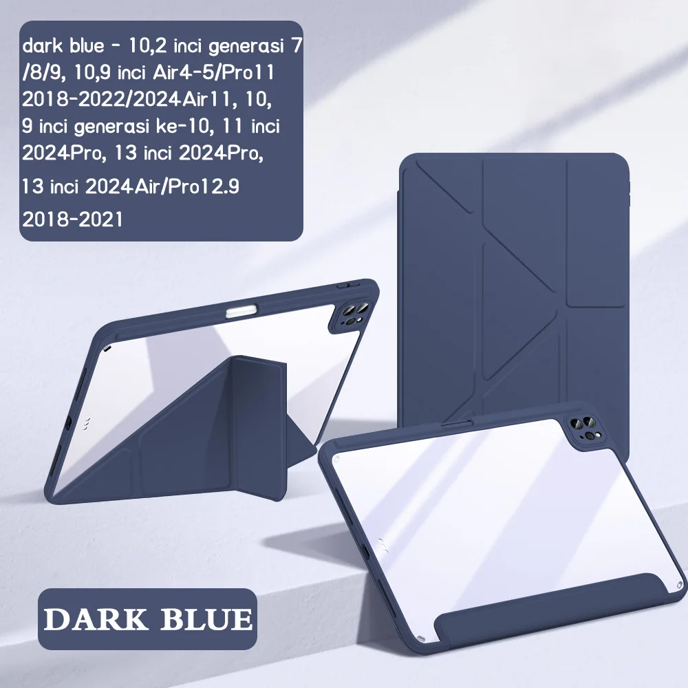 Acrylic Leather Tablet Case - Stylish Protective Cover