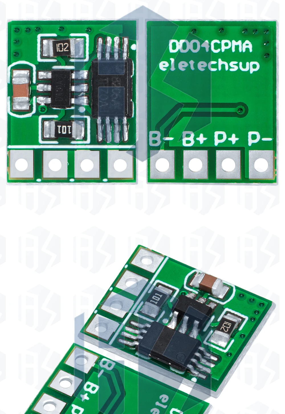 1 ~ 10PCS EGBO 3,7 V 4,2 V 3A Li-Ion Lithium-Batterie Ladegerät Über Ladung Entladung Überstrom Schutz Bord Modul DD04CPMA – Detail 10