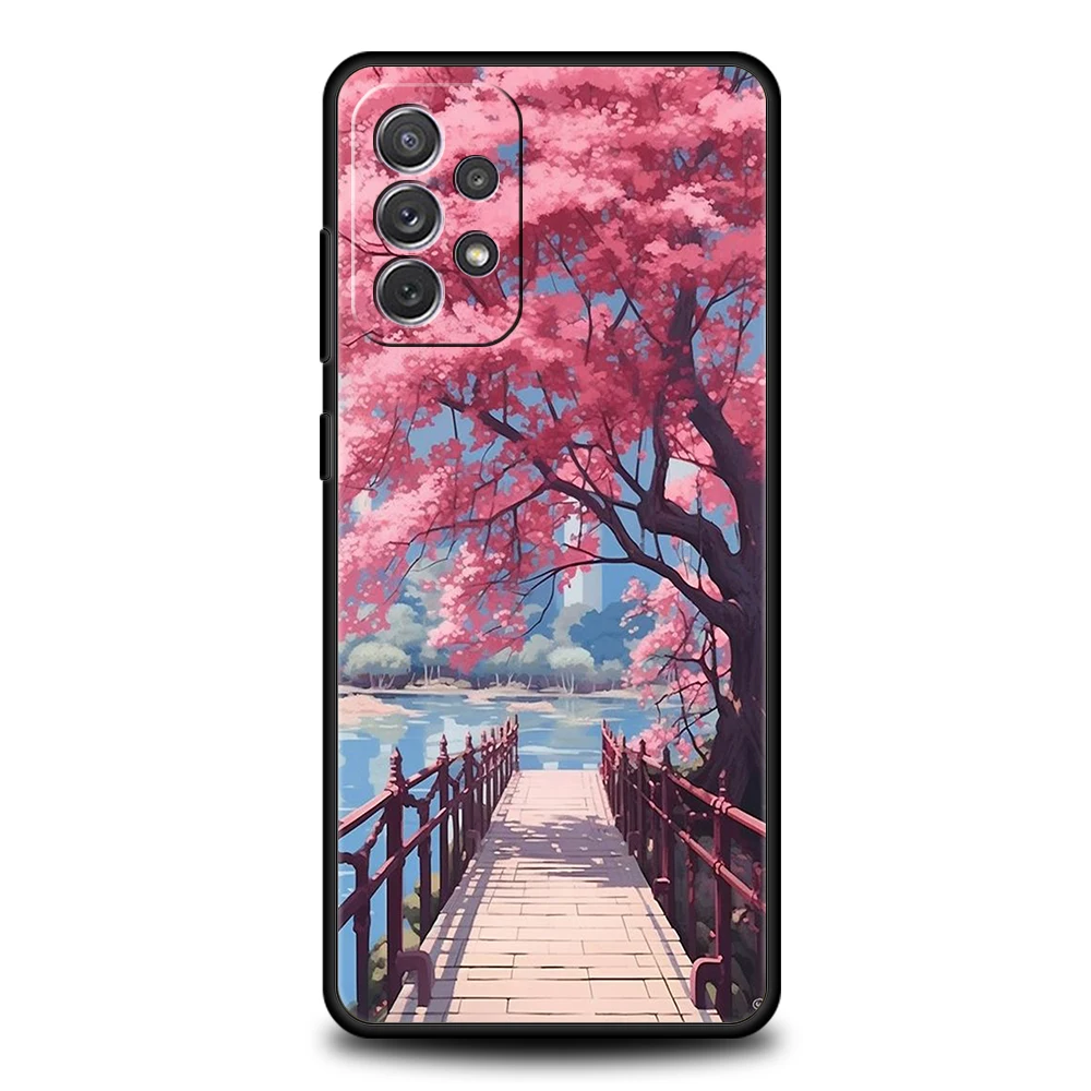 Pink Spring Cherry Blossoms Phone Case