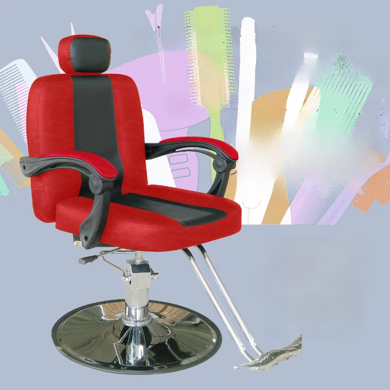 Professional Makeup Barber Chair Salon Vanity High End Luxury Pedicure Chair Tattoo  Retro Swivel Chaise Salon Furniture XR50LY