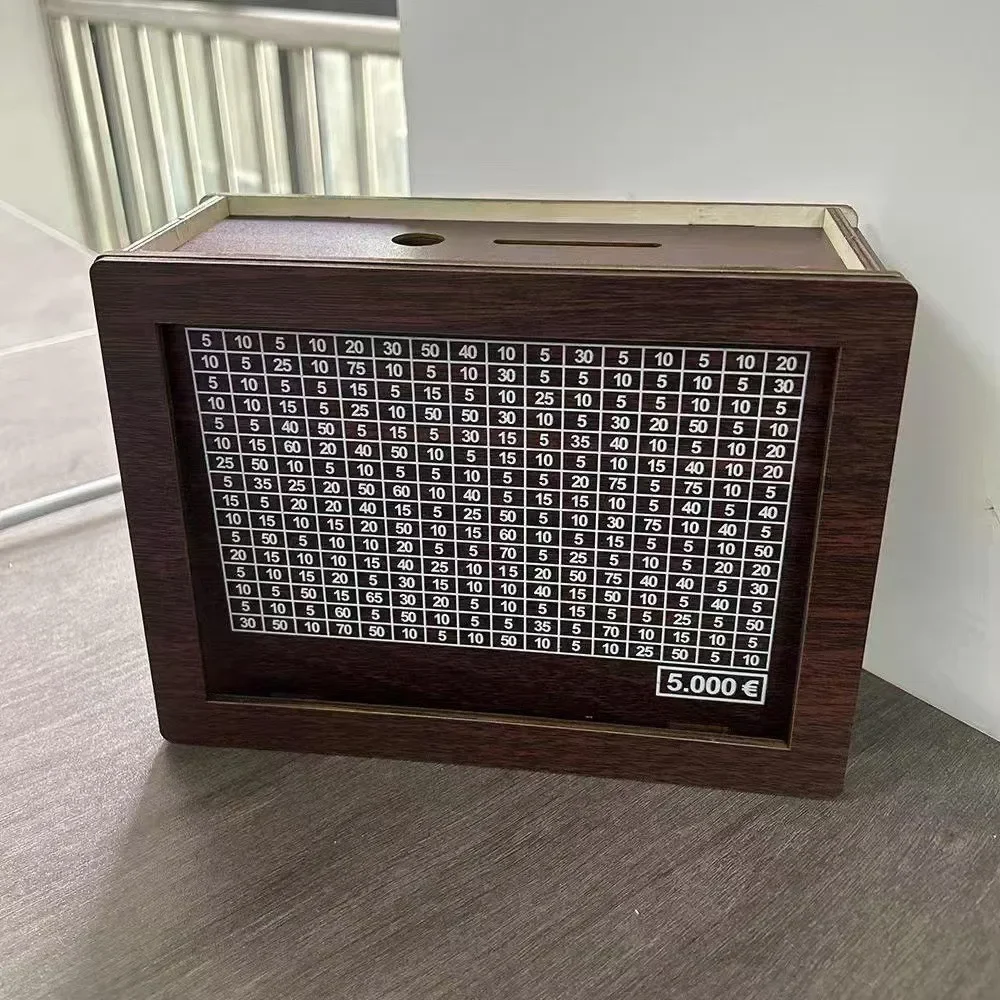 Spardose aus Holz für 1000/2000/3000/5000/10000 Euro_voghion.com