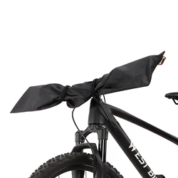 Waterproof Dustproof Handlebar Protector Cover (Black)