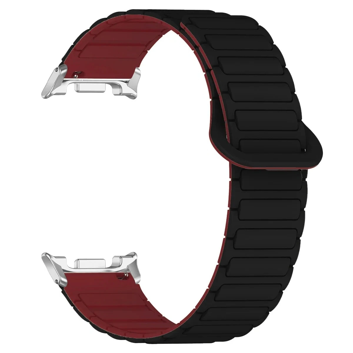 Magnetic Silicone Sports Watch Bracelet Strap