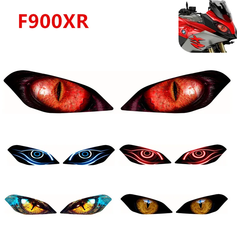 For BMW F900XR F900 XR 2020 2021 2022 2023 Motorcycle Front Fairing Headlight Guard Sticker Head light protection Sticker