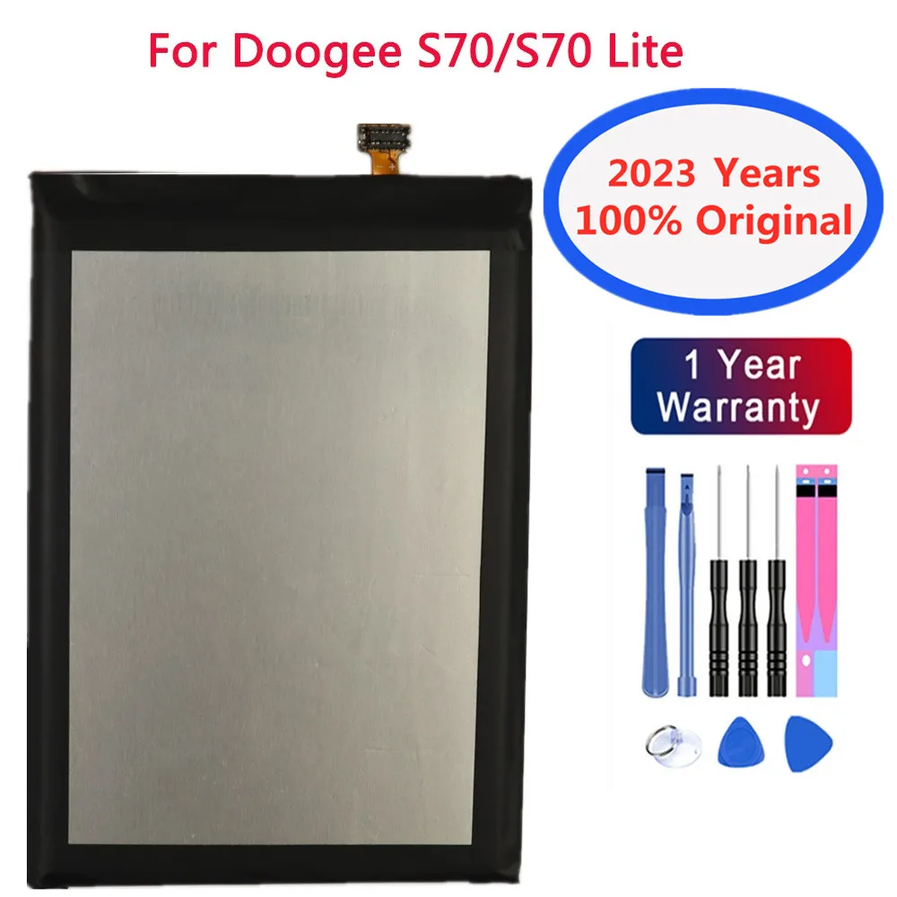 

2023 years 100% Original DOOGEE battery For DOOGEE S70 / S70 Lite 5500mAh High Quality Battery In Stock +Tracking number + tools