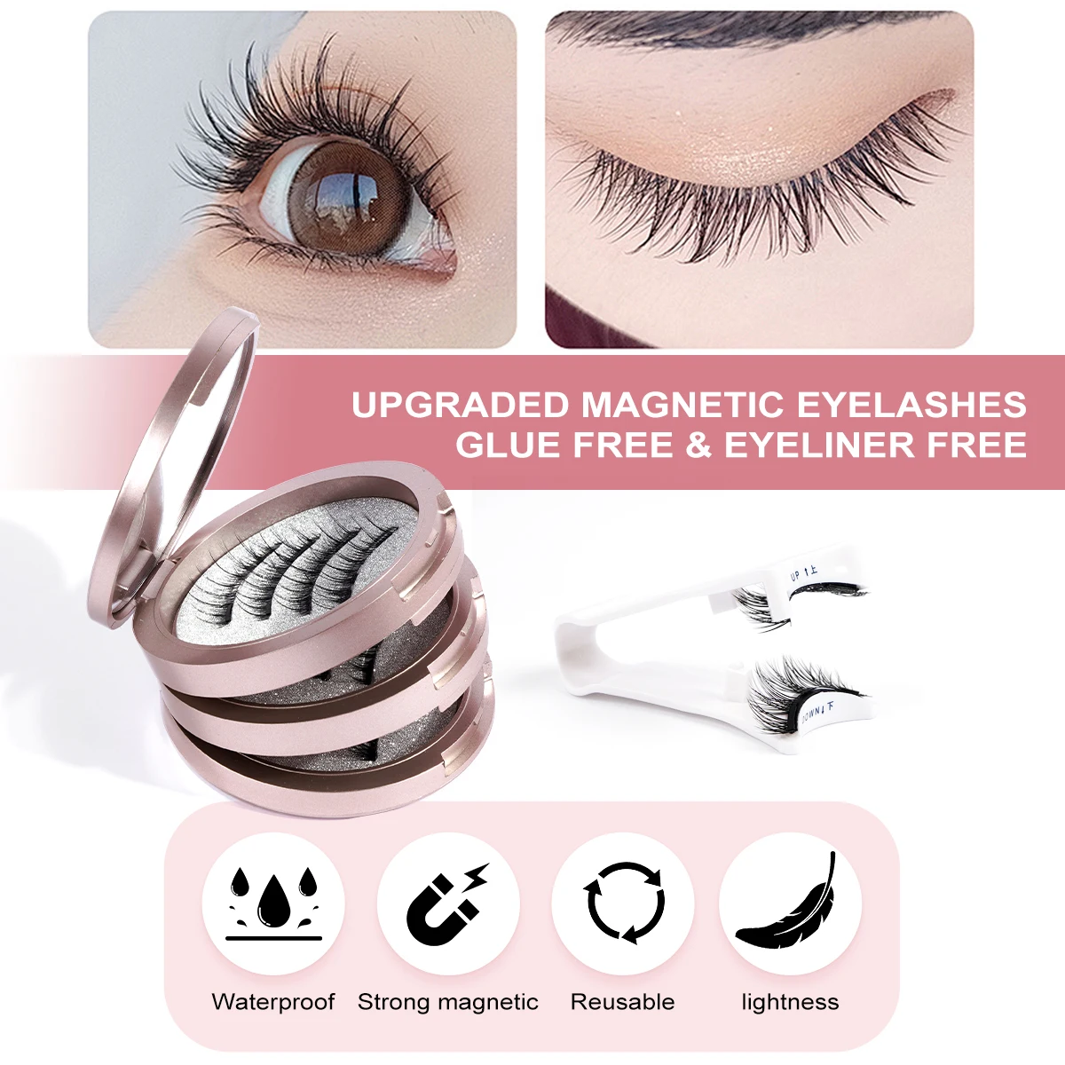 MAGEFY Magnetic Eyelash Set 5