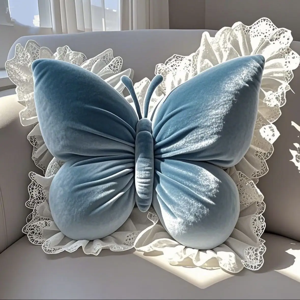 Princess Butterfly Decorative Cushion Pillow 11