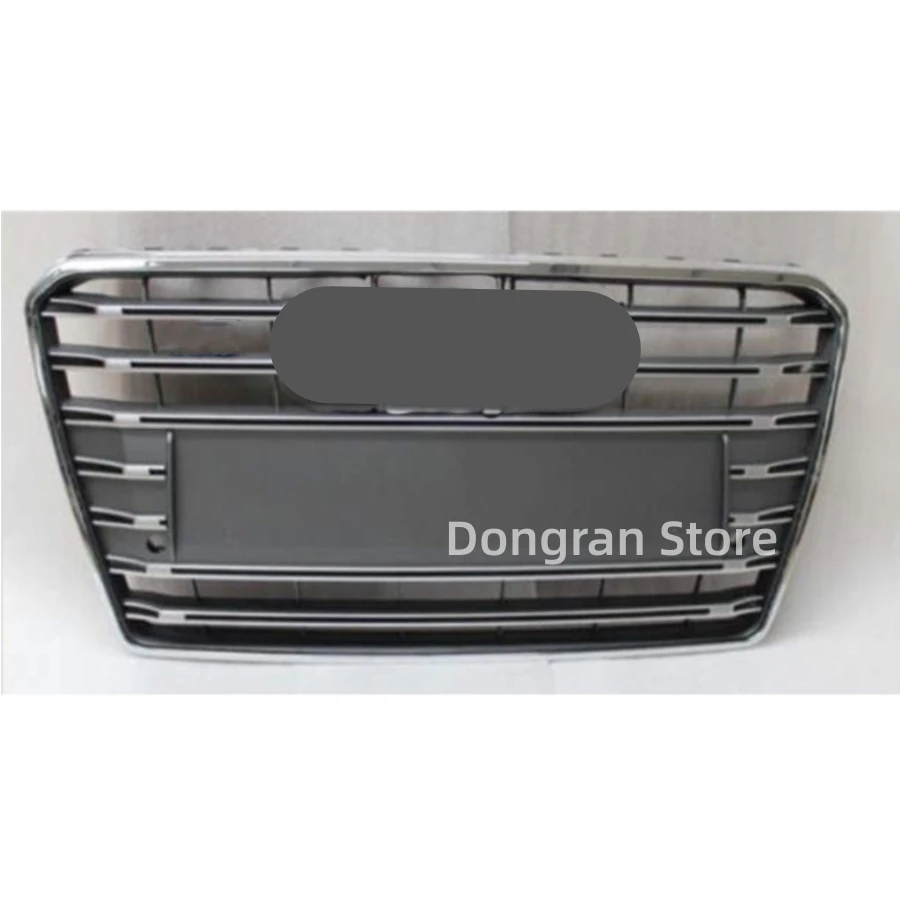 

For RS7 Style Front Sport Hex Mesh Honeycomb HoodGrill Gloss Black For Audi A7/S7 2009-2015 CarAccessories