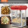 VEVOR Commercial Popcorn Machine, 8/12 Oz Kettle, Countertop Popcorn Maker ,Theater Style Popper with 3-Switch Control , Red 2