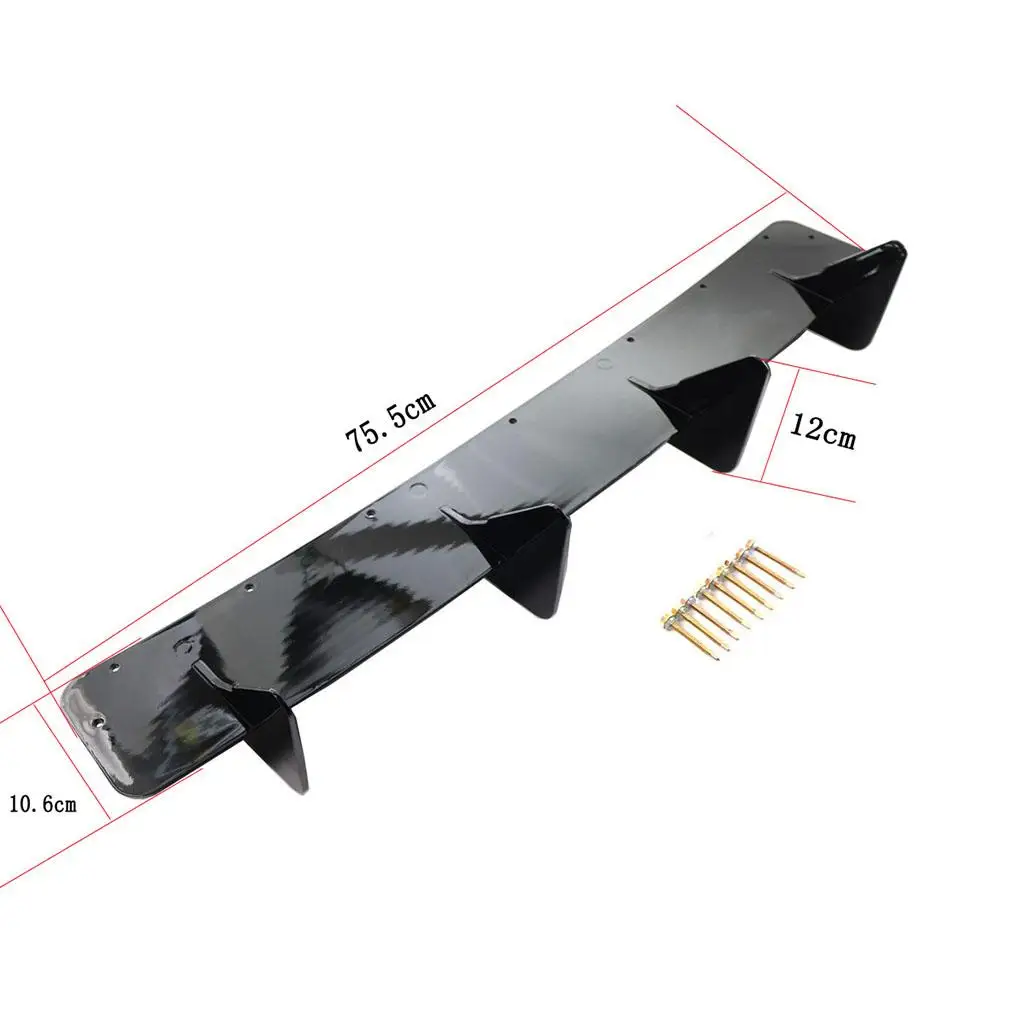 Diffuseur de Pare-Chocs pour GTI MKPir's, Spomicrophone de Voiture, Remplissage de Réveil, Garde la Conduite