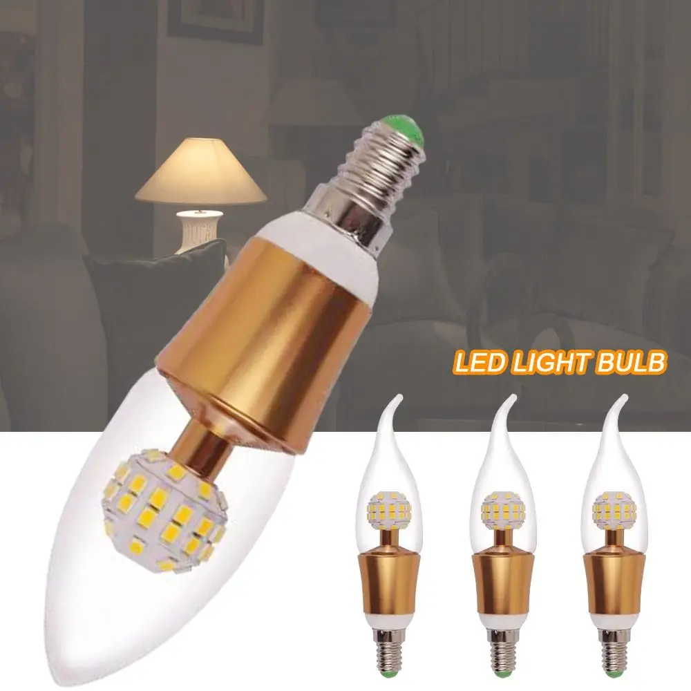 

E14 MiniCrystal светильник Bulb Hot Warm White Свеча светильник свеча 5W 7W 9W 12W светильник Bulb Home Decor