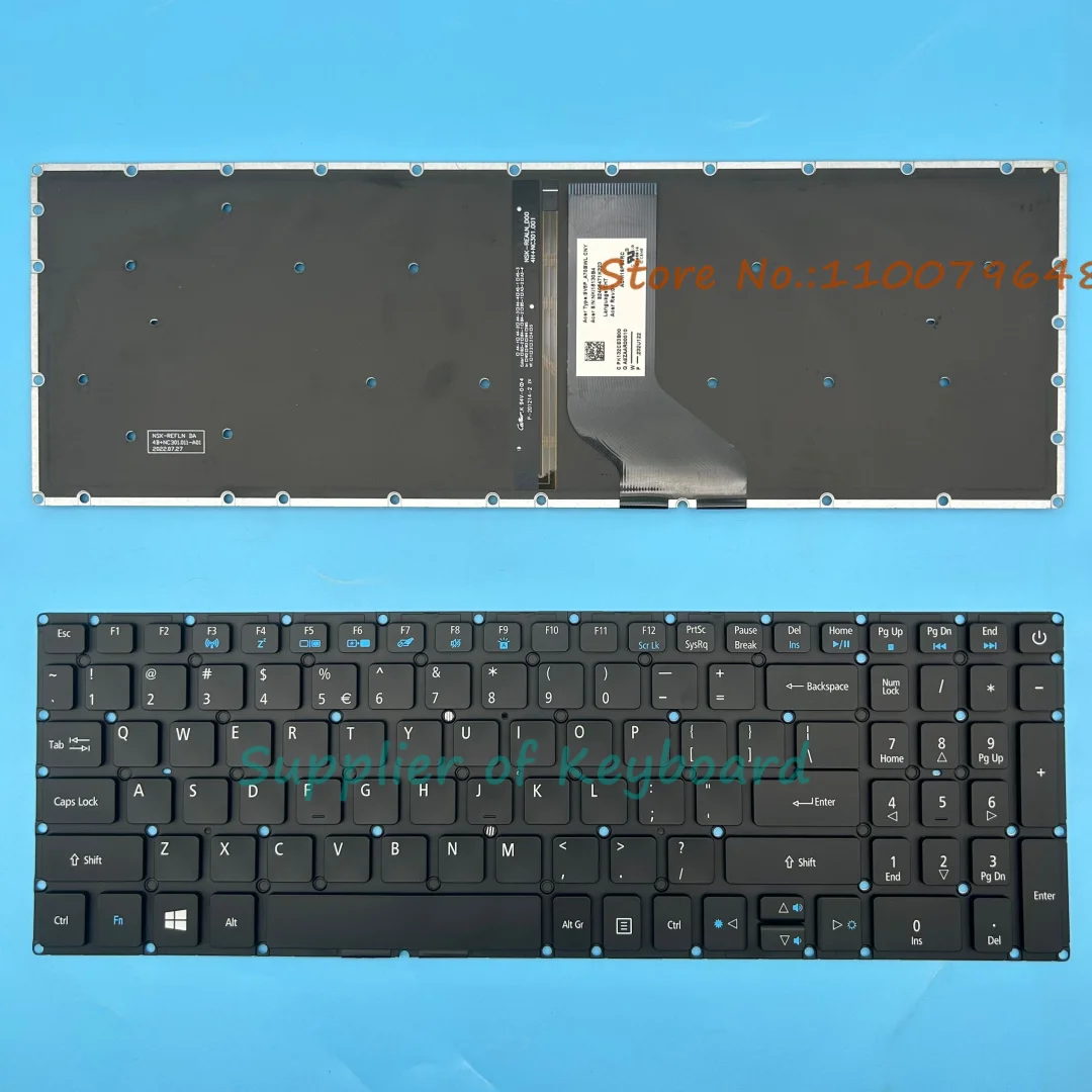 NUOVA tastiera spagnola per Acer Aspire 5 A517 A517-51-5832 A515 A515-51 A515-51G SP Tastiera 7 NUOVA tastiera spagnola per Acer Aspire 5 A517 A517-51-5832 A515 A515-51 A515-51G SP Tastiera 7