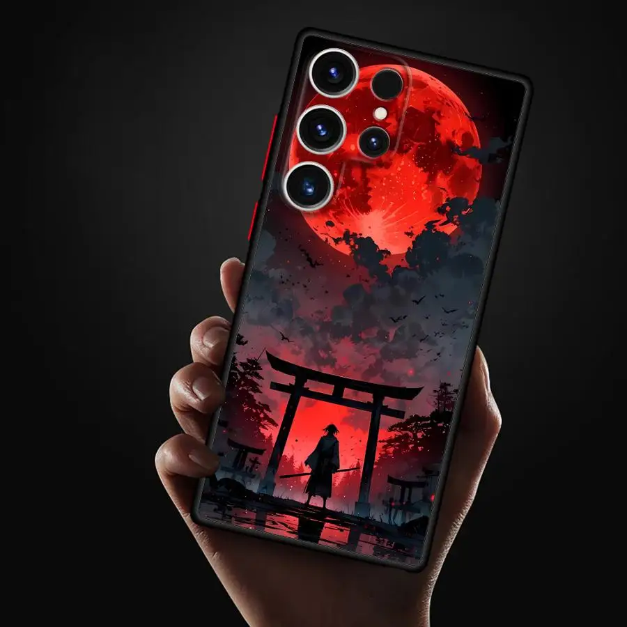 Anime Samurai Phone Case - Bold and Stylish Design
