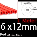 6x12mm Red 1m