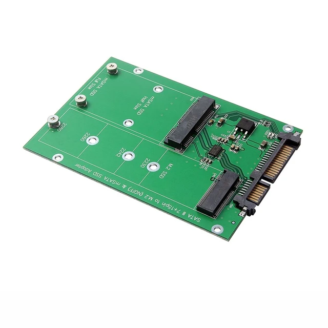 Msata Ssd 2.5 Sata 6.0 Adapter Converter  M2 Sata Adapter Card B Key Ngff  Ssd - 2.5 - Aliexpress