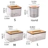 Decorative Tissue Box Cover, Transparent Grey Tissue Holder for Home and Office, Multifunctional Storage Box, Simple Tissue Box 6