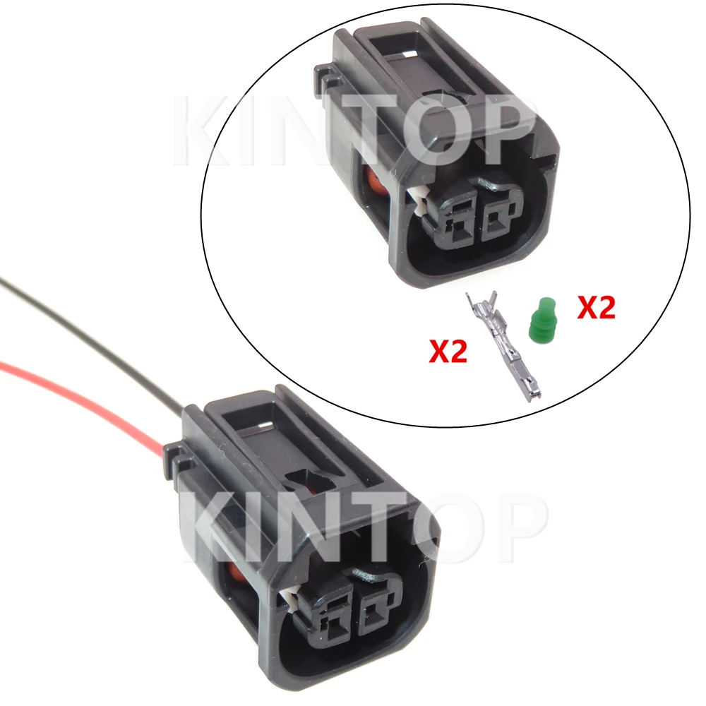 

1 Set 2 Pins 7289-7040-30 90980-12D16 Automobile Electrical Socket with Wires Car Wire Cable Connector Auto Waterproof Adapter