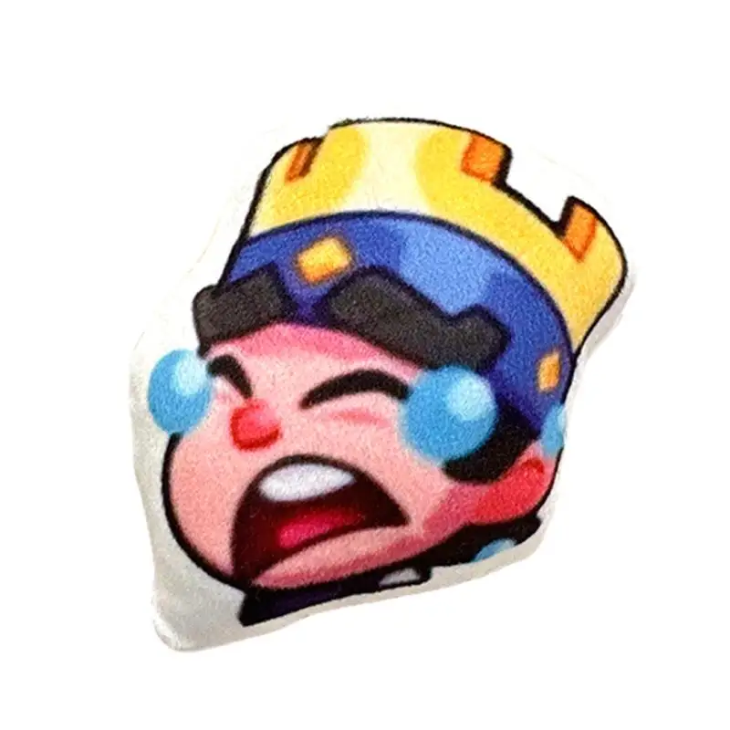 10cm Little Prince Crying Voice Cotton Pendant COS Game Clash Royale Keychain Doll Handmade Customize Production Kids Gift Toys view 5