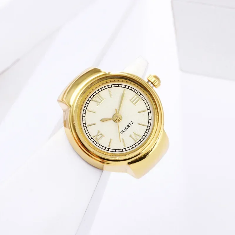 Watch Rings Adjustable Women's Party Banquet Jewelry Accessories Clock Ring Gifts finger watch ring,finger ring,adjustable rings,jewelry accessories