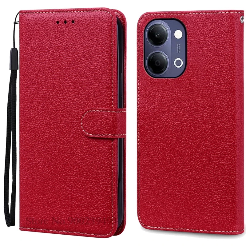 Leather Wallet Flip Case - Stylish Book Cover