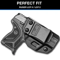IWB Holster Compatible with Ruger LCP 2 / LCP II Fast Draw Polymer Right Hand Tactical Bags for Men and Women 2