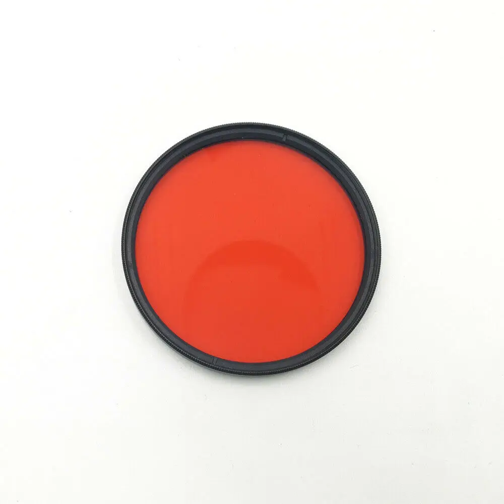 Camera Lens Filter 37 40.5 43 46 49 52 55 58 62 67 72 77 82mm DSLR Camera Lens Red Orange Yellow Green Blue Purple Color Filter for Canon