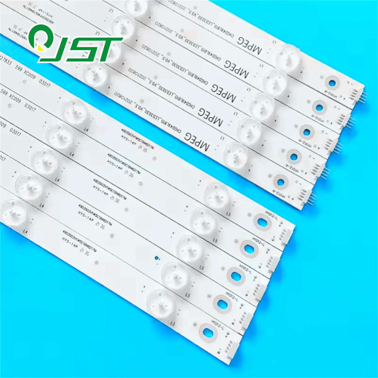 New 10pcs/Kit LED Strips for 49 TV KHP200650C 49D3700i UD49D6000i SN49ABD2100 SN049LD1200E-SSTCF SU4990 AX0491D7 49D1000