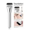 Stainless Steel Makeup Spatula Mixing Stick Foundation Brush Set Eyeshadow Cream Pigment Mixing Tool Face Contour Brush Tool 4