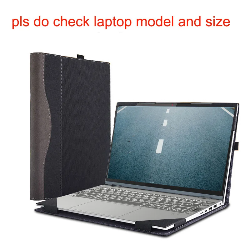 Coque en cuir PU pour ordinateur portable Lenovo IdeaPad