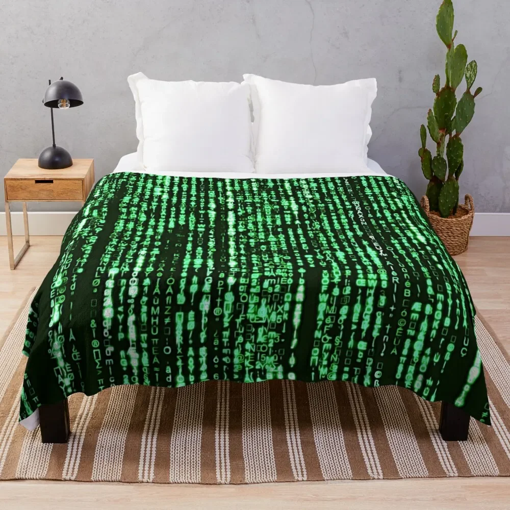 

Welcome Matrix Throw Blanket Thermals For Travel wednesday Blankets