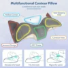 Cervical Memory Foam Pillow Pillows For Neck Shoulder Pain Ergonomic Orthopedic Sleeping Contoured Support Pillow Side Sleepers 4