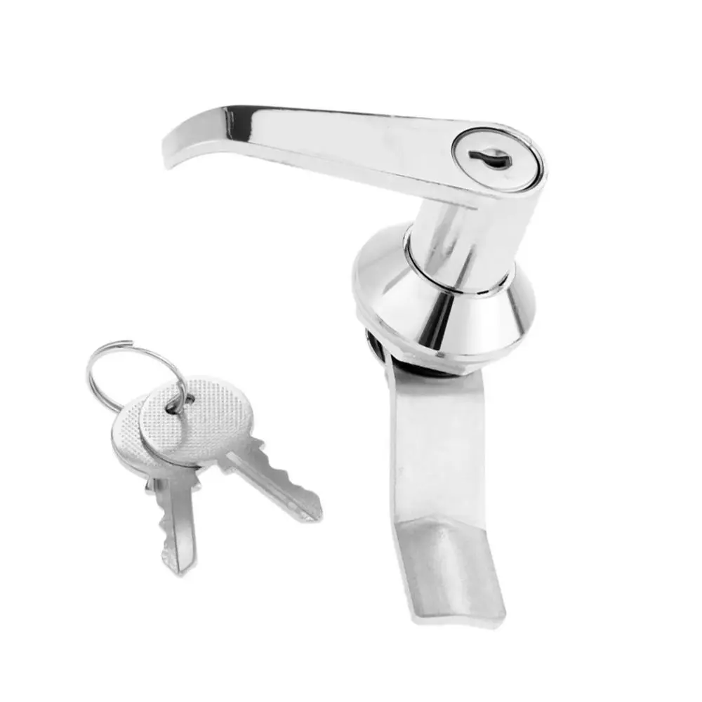 

Fixing Handle Lock Rust Proof Zinc Alloy Electric Cabinet Door Lock Anti-theft Mechanical Distribution Cabinet Lock