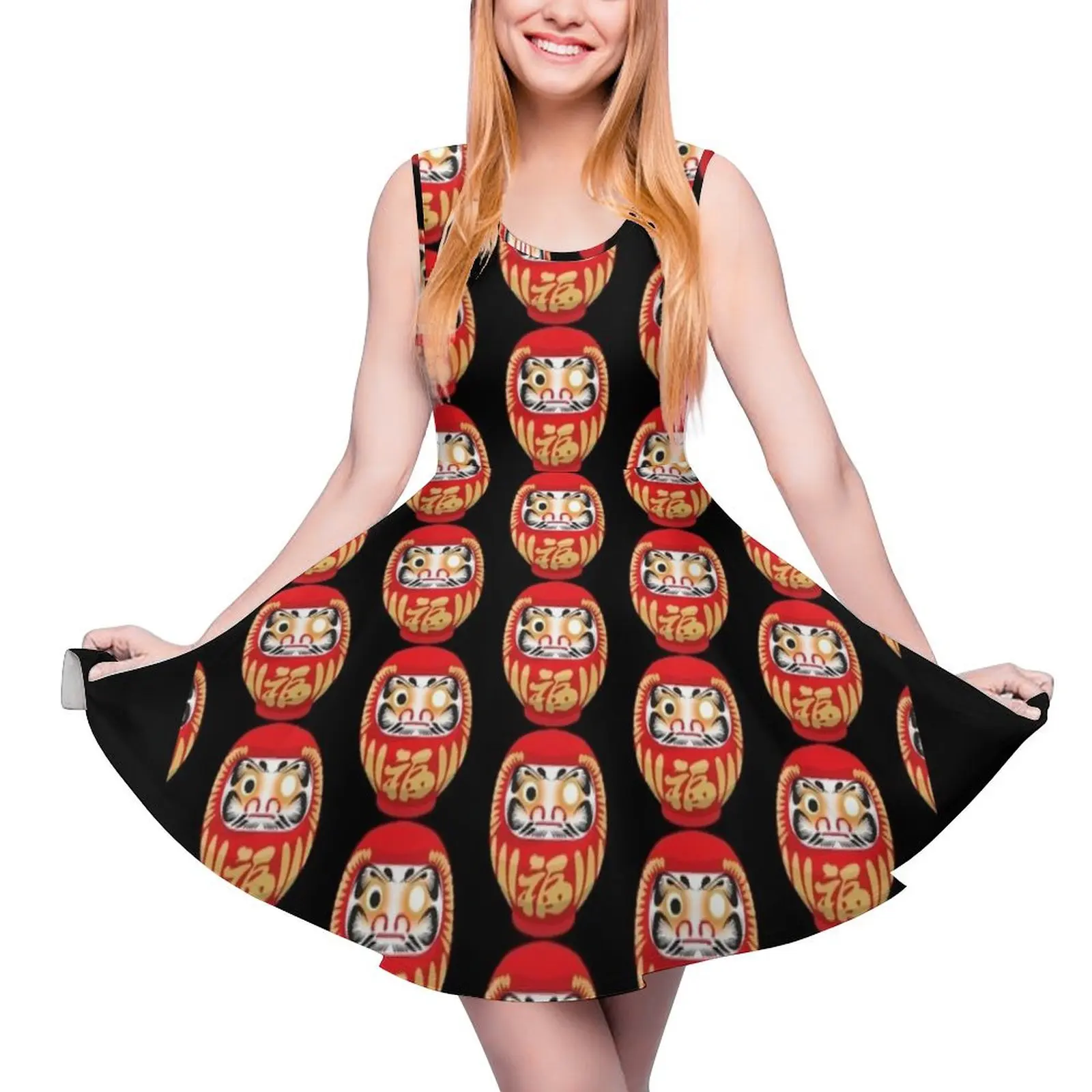

Daruma Doll Round Neck Dress prom clothes Prom gown birthday dress sexy dress