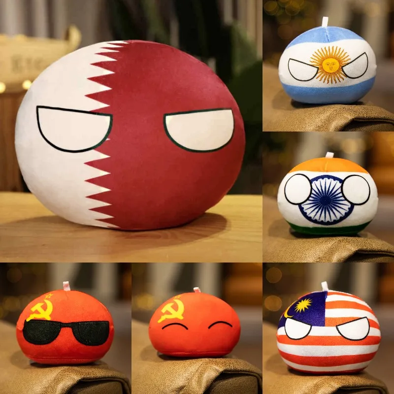 49style10cmCountryBallPlushToyKawaiiPolandballPlushPendant