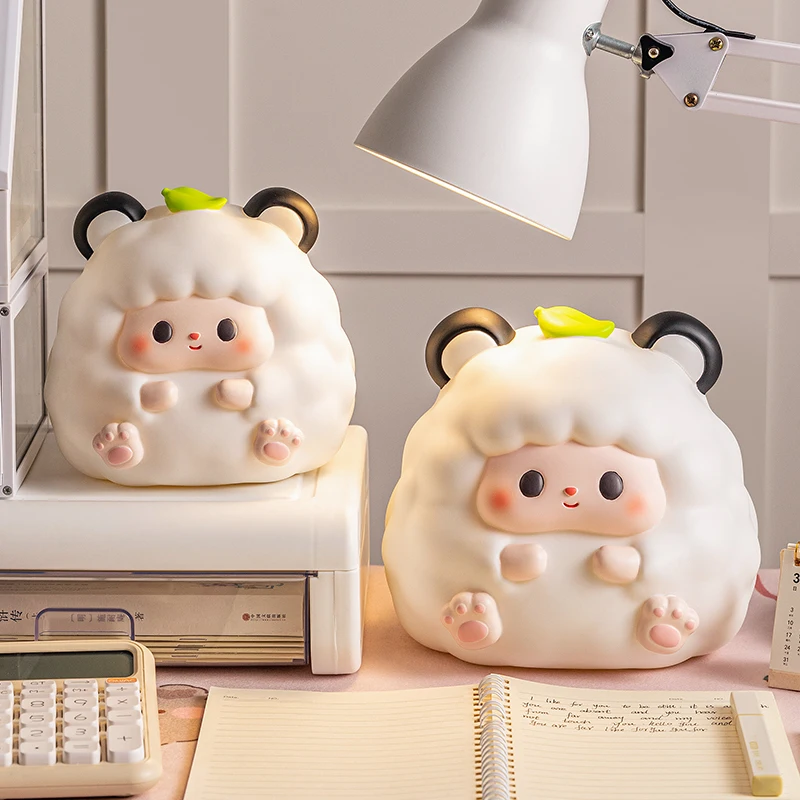 Zodiac Sheep Piggy Bank One-Way Coin Slot Large Capacity Money Box Anti-Theft Design For Kids Adults Birthday New Year Gift​ 2