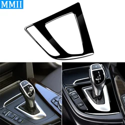 For BMW 3 Series f30 3gt f34 2013-2017 Piano Black Gear Shift Panel Trim Cover Car Interior Retrofitting Accessories Sticker
