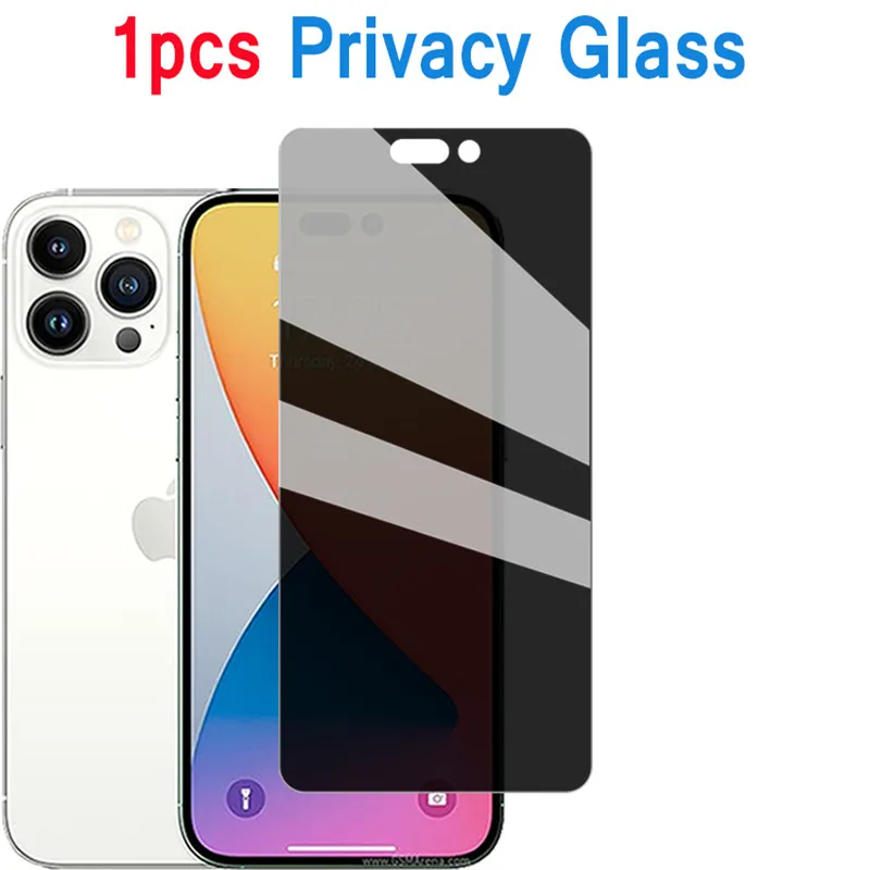 Protector de pantalla de privacidad para iPhone 14 PRO MAX, cristal  antiespía para iPhone 13, 12, 11, XS Max, XR, 7, 8 Plus, SE 2022, 3 uds. –  Los mejores productos en la tienda online Joom Geek