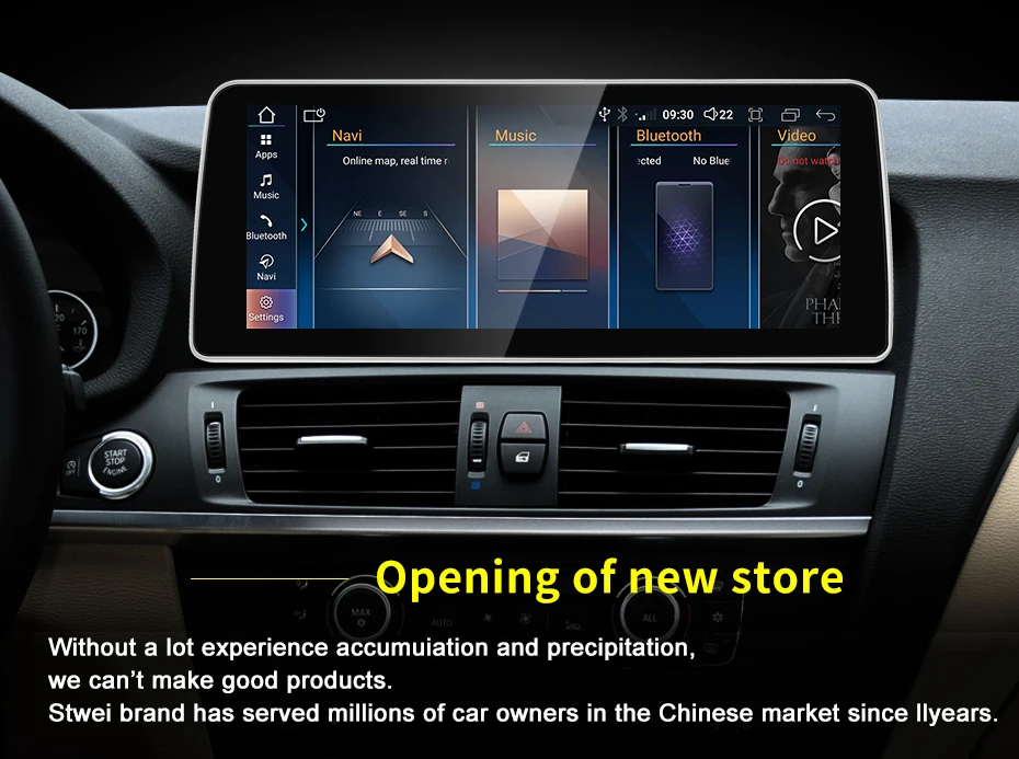 NEW ID8 Snapdragon665 12.3inch Android13 Car Carplay Auto For BMW X3 F25 X4 F26